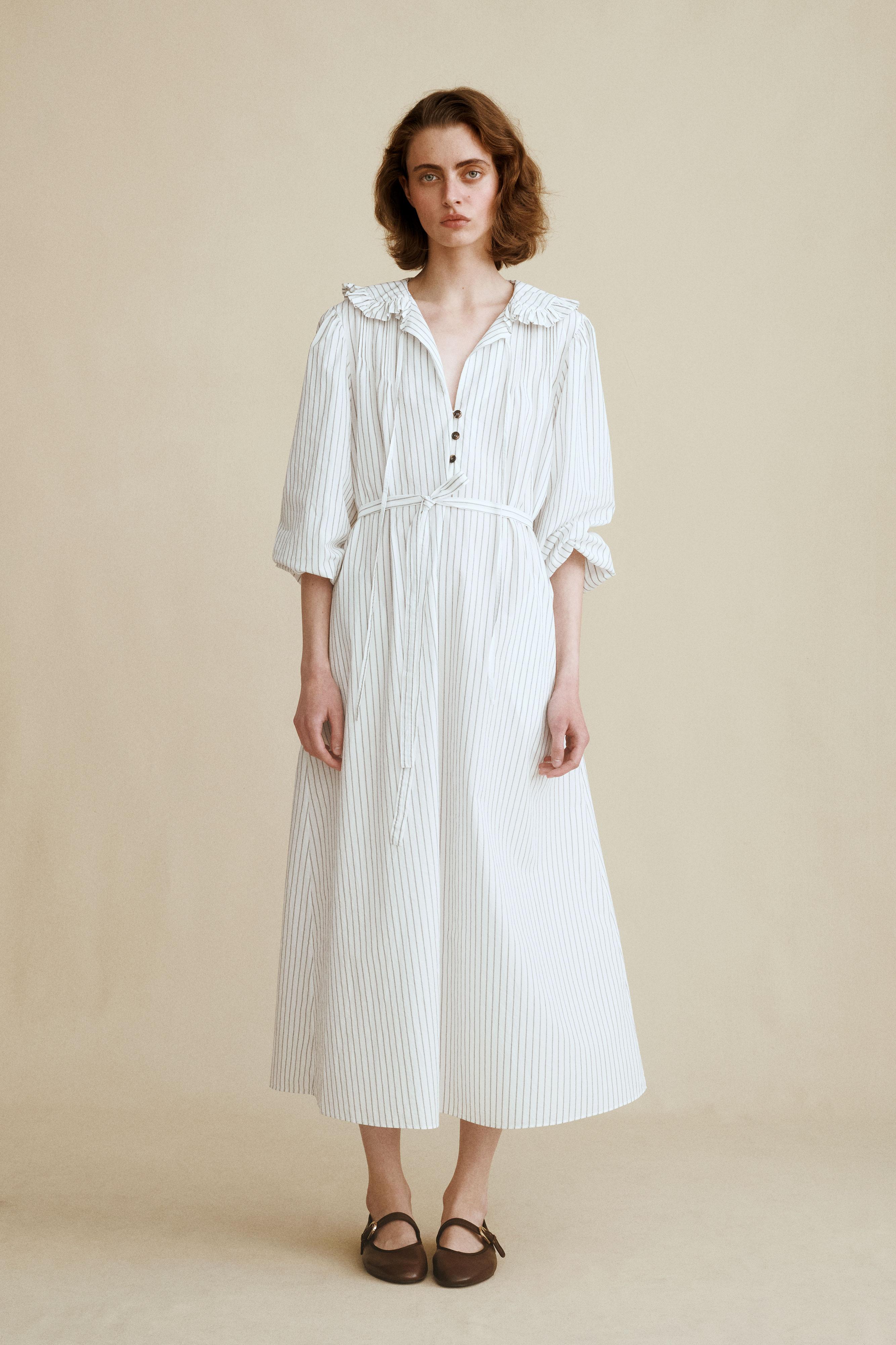 STRIPED DRESS CREATED BY CARAMEL LONDON X ZARA